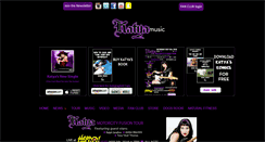 Desktop Screenshot of katyamusic.com