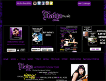 Tablet Screenshot of katyamusic.com